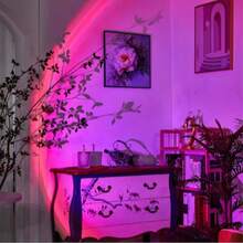 RGB 7-Color Mode USB LED Sunset Projection Lamp, Transparent Projection USB Light, Popular Atmosphere Light, Suitable For Home Decor, Christmas/Wedding Decoration, Desktop Accessories, Travel, Camping And Birthday Party Decoration - Sunset Projection Lamp - View 11