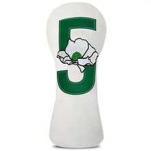 Sakura Series White Golf Club Head Cover, Golf Accessories, Golf Supplies, Durable Materials, Providing The Best Protection For Your Golf Club. - Multicolor - View 8