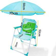 Picnic Folding Table And Chairs - Green - View 5