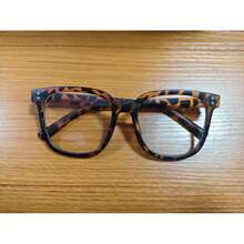 1 Pair Minimalist Elegant Multi-Function Multi-Color Geometric Transparent Full Frame Women's Non-Prescription Glasses, High-Resilience Plastic Material, Lightweight And Comfortable, Suitable For All Face Shapes, Slimming Effect, Suitable For Daily Makeup - Multicolor - View 12