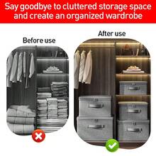 2025 Storage Box With Combination Code Lock Storage Box With Lid Fabric Closet - OC0000043018110 - View 10