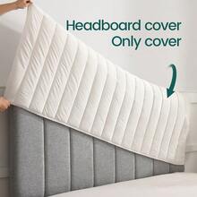1 Thickened Headboard Cover And Sliding Headboard Cover. Single‑Size And Personal Large‑Sized Headboard Protective Decorative Cover, Quilted Headboard Cover, Sliding Headboard Cover - Multicolor - View 1