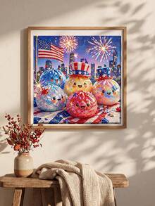 New Arrival: Cute Dumpling Diamond Painting, Adult Diamond Painting Mosaic Craft, Full Round Diamond Painting Product. Stress Relief And Easy To Match, Suitable For Desktop Decoration And Dining Table Decoration, Handmade Kit, Unique Home Design - A - View 5