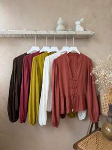 Women Tops - Lime Green - View 6