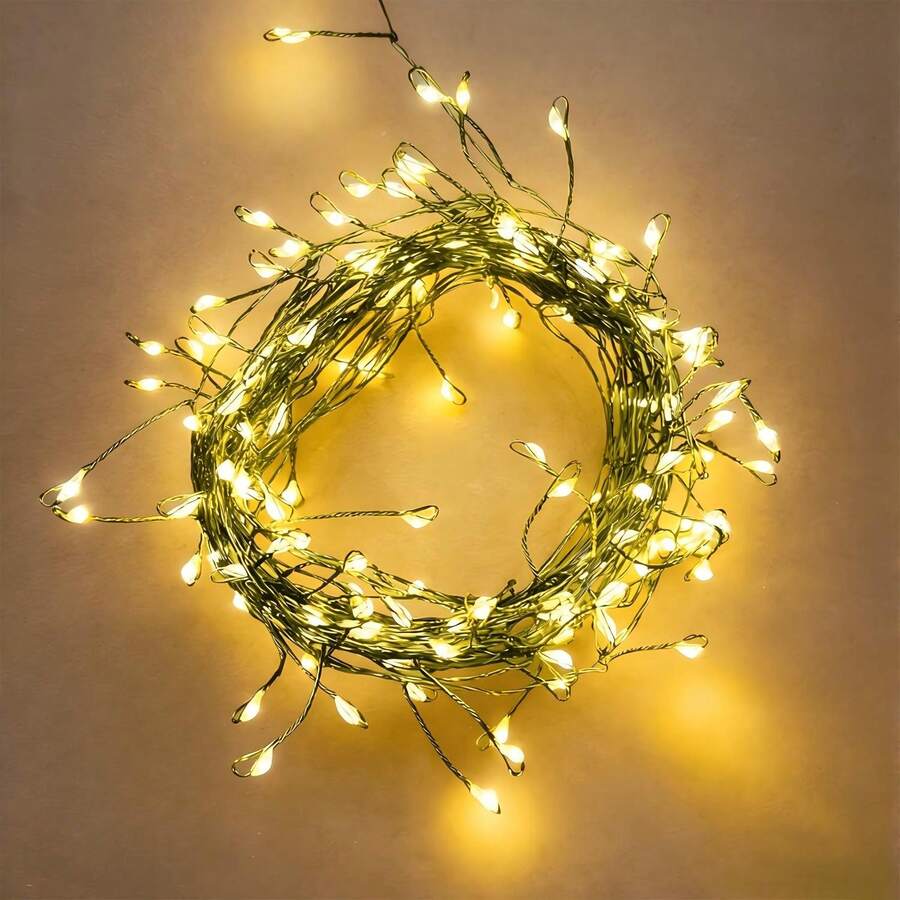 Delicate Branch‑Type USB Powered Fairy Lights, Twinkling Warm LED Vine String Lamp, Bendable Aesthetic Ornament For Dining Table Centerpiece, Mantel, Banquet And Romantic Indoor Occasions