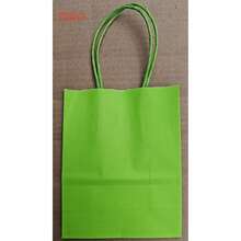 1/10PCS Small Kraft Paper Gift Bags, Multiple Colors Available, With Handle And Foldable Design, Reusable, Available, With Handle And Foldable Design, Reusabl…Suitable For Business Events, Birthday Gift Packaging And Multi-Pur - Multi-color - View 13