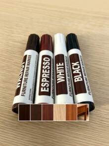 Low Odor Furniture Repair Paint Pen, Suitable For Wood And Metal, Multi-Color Scratch Repair Set, Meets Various Scenario Needs, Suitable For Repairing Scratches On Cabinets And Door Panels - A - View 4