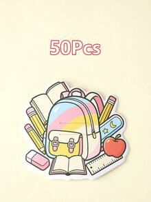 60/30/20/10 Back To School Greeting Cards And Backpack Candy Boxes, Backpack Greeting Cards, Envelopes, Back To School Gifts, Stationery, Perfect For Back To School Party, Back To School Party Decoration And Giveaways - View 14