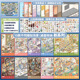 Miniature Scene Collection Book 13.0 (Standard PET Process) - Blue