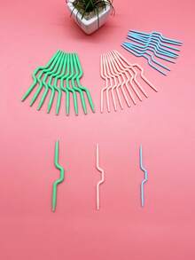 30pcs V-Shaped Cable Knitting Needles, 3 Sizes Set, 10 Packs Total, Fix Loops While Knitting, Create 3D Cable Texture, Beginner-Friendly, Suitable For Sweaters, Scarves, Hats And Other Knitting Projects, Essential Knitting Accessory For Yarn DIY Crafts - V-shaped Crochet Hook 3-piece Set - View 6