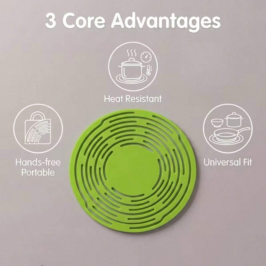 Creative Multifunctional Silicone Insulated Coaster - Telescopic Pull-Up Mesh Bag, 2-In-1 Table Mat Storage Bag: Coffee Cup, Water Cup, Milk Tea Table Mat, Instantly Transforms Into A Milk Tea Cup Tote Bag When Packed Up To Take Away. - View 1