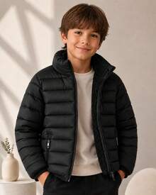 Tween Boys Jackets - Black - View 4