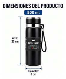 Vacuum Flasks & Thermoses - Gold - View 2