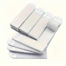 Heavy-Duty Picture Hanging Strips Adhesive Hooks For Drywall No-Drill Removable Polyamide Frame For Home And Office Decor - White - View 3