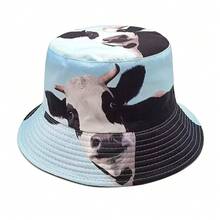 1 Unisex Bucket Hat Animal Print Made Of Soft And Breathable Fabric Precision Stitching Design Lightweight And Quick-Drying Suitable For Daily Outings - Multicolor - View 9