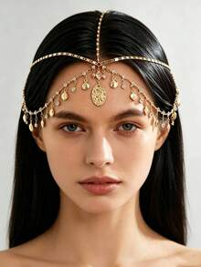 Bohemian Versatile Elegant Casual Luxurious Elegant Lively Head Chain - Multicolor - View 7