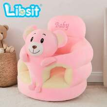 Libsit Baby Support Seat - Toddler Floor Sofa Chair With Learning To Sit Function, Suitable For Toddlers And Infants - Pink - View 2