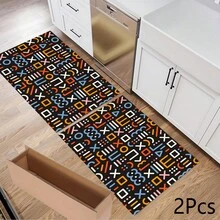 Printed Pattern Drainage Mat/Absorbent Mat/Drying Mat Coffee Machine Tableware Drying Mat - Absorbent Polyester Tabletop Protector Mat With Rubber Non-Slip Backing, For Kitchen Countertop Decor - Home Bar And Dining Table Placemat - Multicolor - View 12