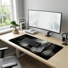 Ink Warrior Large Gaming Mouse Pad, Non-Slip Rubber Desk Mat, Keyboard Pad, Washable, Abstract Art Design, Back To School Gift, Office And Home Desktop Accessory, Office Supplies - Ink Warrior - View 9