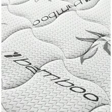 Twin Size 6 Inch All Foam Mattress, Cooling Bamboo Quilted Cover HD Foam Core Supportive White Mattress, Made In USA For Kids Bedroom Guest Room Small Apartment Daybed - 6" + Foam + Twin - View 4