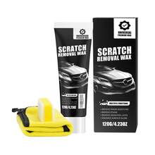 120g Car Scratch Removal Wax Kit, Auto Paint Scratch Repair Paste With Sponge & Cleaning Cloth, Remove Minor Scratches Stains Oxidation, Polishing Wax For Vehicle Surface Car Care Supplies - Car Scratch Repair Kit - View 14