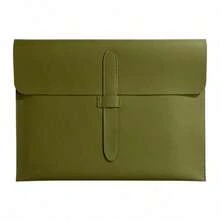 Fashion Leather Document Bag Business Folder Storage Pouch Contract Thickened Waterproof Portable Archive Bag - Multicolor - View 13