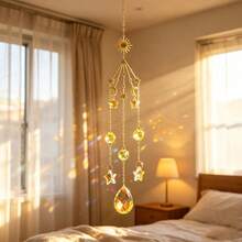 1pc Garden Yard Sun Catcher, Suitable For Garden, Balcony, Wall, Car Hanging, Bedroom, Kitchen, Office, Home Decor - C - View 2