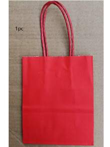 1/10 buah Kantong Kado Kertas Kraft Kecil, Tersedia Berbagai Warna, Dengan Pegangan, Desain Lipat, Dapat Digunakan Kembali, Cocok Untuk Acara Bisnis, Kemasan Kado Ulang Tahun, dan Berbagai Kegunaan Lainnya - Beraneka warna - View 10