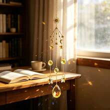 1pc Garden Yard Sun Catcher, Suitable For Garden, Balcony, Wall, Car Hanging, Bedroom, Kitchen, Office, Home Decor - C - View 4