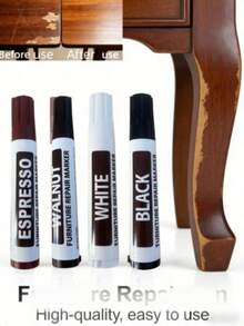 Low Odor Furniture Repair Paint Pen, Suitable For Wood And Metal, Multi-Color Scratch Repair Set, Meets Various Scenario Needs, Suitable For Repairing Scratches On Cabinets And Door Panels - A - View 10