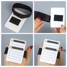 1pc Eyelash Extension Scale Dial - False Eyelash Scale Board - Wearable Handheld Tray - Eyelash Extension Tool/Eyebrow Shaping Tool/Eyelash Artist Supplies/Nail Art Supplies - Multicolor - View 9