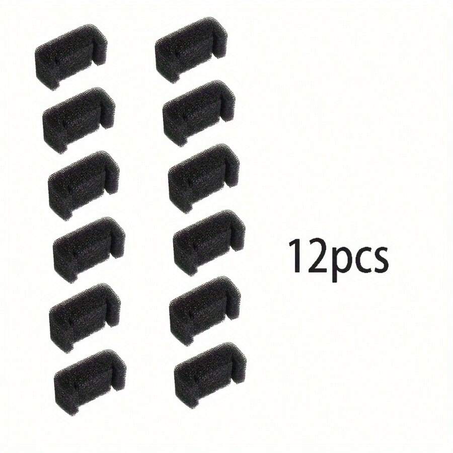 8/12pcs Pet Water Fountain Filter Sponge Replacement Cartridge For Aquarium, Cat And Dog Automatic Water Dispenser - None - View 1