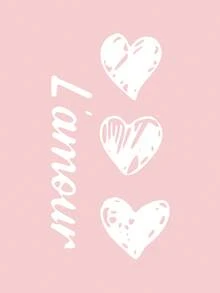 3pcs/Pack Girls Heart Print Casual Wide Leg Pants, Loose Fit Design, Soft And Comfortable, Suitable For Daily Wear - Multicolor - View 8
