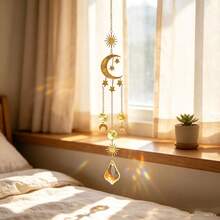 1pc Garden Yard Sun Catcher, Suitable For Garden, Balcony, Wall, Car Hanging, Bedroom, Kitchen, Office, Home Decor - B - View 2