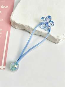 12/6pcs High Elasticity Hair Ties, Sweet Hair Accessories, Basic Style Non-Damaging, Suitable For Girls And Women, Daily Essential - Multicolor - View 8