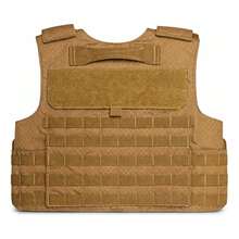 Tactical Vest TP Adjustable Plate Carrier - Coyote - View 3