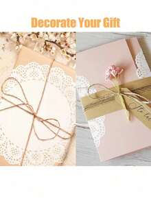 50pcs Round White Paper Lace Doilies, Disposable Baking Lace Paper Mats, Suitable For Crafts, Tableware Decoration, Party, Wedding, Cake, Dessert, Baking, Grilling, Fried Foods - White - View 6