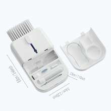 10-In-1 Multifunctional Cleaning Brush Set For Keyboard, Earphones, Phone Screen, Phone Charging Port, Microphone, Shower Head, Faucet, Dust Removal And Keycap Removal Tool - Multi-color - View 12