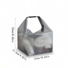 Transparent Waterproof Bag Storage Organizer Bag, Clothing/Swimwear/Cosmetics Bag, Large Capacity, Portable For Outdoor Travel Toiletry Back To School Supplies Make Up Bag - Waterproof Toiletry Bag - View 10