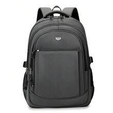 SHILAN Large‑Capacity Business Backpack, Wear‑Resistant Water‑Repellent Multi‑Compartment Laptop Bag For Student Commute And Travel - Multicolor - View 10