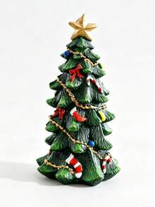 1pc Lucky Christmas Tree Music Box Ornament, Desktop Decoration, Suitable For Christmas, Winter, Home, Wedding Decor, Jewelry Storage Box, Party Decor, Valentine's Day, Birthday And Christmas Room Decoration. Christmas - Multiple Styles - View 9