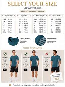 Men's Summer Ice Silk T-Shirt Loose Round Neck Sports Running Top,Sports Top,Gym Top, - Mint Green - View 7
