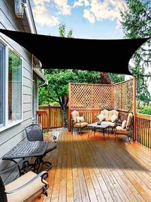 95% Shade Rate Shade Net, Grommeted Sun Protection Shade Net, Suitable For Greenhouse, Balcony, Garden Flowers And Plants, Outdoor Shade Canopy, Outdoor Shade Curtain, Privacy Screen, UV Protection, Suitable For Patio, Gazebo, Flower Rack, Porch, Backyard, Lawn, Garden And Outdoor Activities - Black - View 9