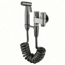 1pc Portable Sit Down Shower Kit, 304 Stainless Steel Toilet Bidet With Adjustable Water Pressure, Compatible With American Toilets, Sitting Bathtub & Commode - Multiple Styles - View 11