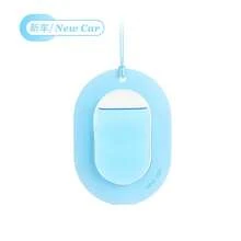 Quicksand Glass Round Hanging Car Air Freshener, Minimalist Rearview Mirror Fragrance Pendant, Multi-Scenario Car Interior, Closet And Home Decor Fragrance Ornament, 3 Colors Available - Multicolor - View 9