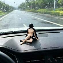 14+ Halloween Decor Masked Muscular Man Car Dashboard Ornament Funny Halloween Car Console Desktop Personalized Decoration - Halloween Muscle - View 16
