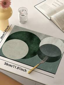 1pc Modern Minimalist Luxury Oval Pattern 3.5mm Trimmable Cushion Mat, Anti-Fatigue Kitchen Rug Bathroom Mat, Hallway Entryway Mat, Suitable For Kitchen, Bathroom, Living Room, Laundry Room, Outdoor Garden - Multicolor - View 12