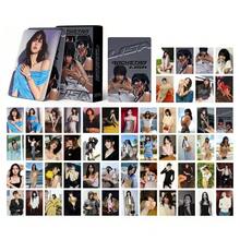 55 st LISA rosa bläck små kort, nya låten ROCKSTAR, vykortsalbum KPOM merchandise LOMO-kort - - Multifärgad - Visa 2