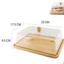 2026 New Model Covered Tray Commercial Bakery Cake Dessert Plating Rectangular Home Use Cup Fruit Tray - View 5