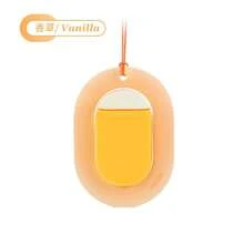 Quicksand Glass Round Hanging Car Air Freshener, Minimalist Rearview Mirror Fragrance Pendant, Multi-Scenario Car Interior, Closet And Home Decor Fragrance Ornament, 3 Colors Available - Multicolor - View 13